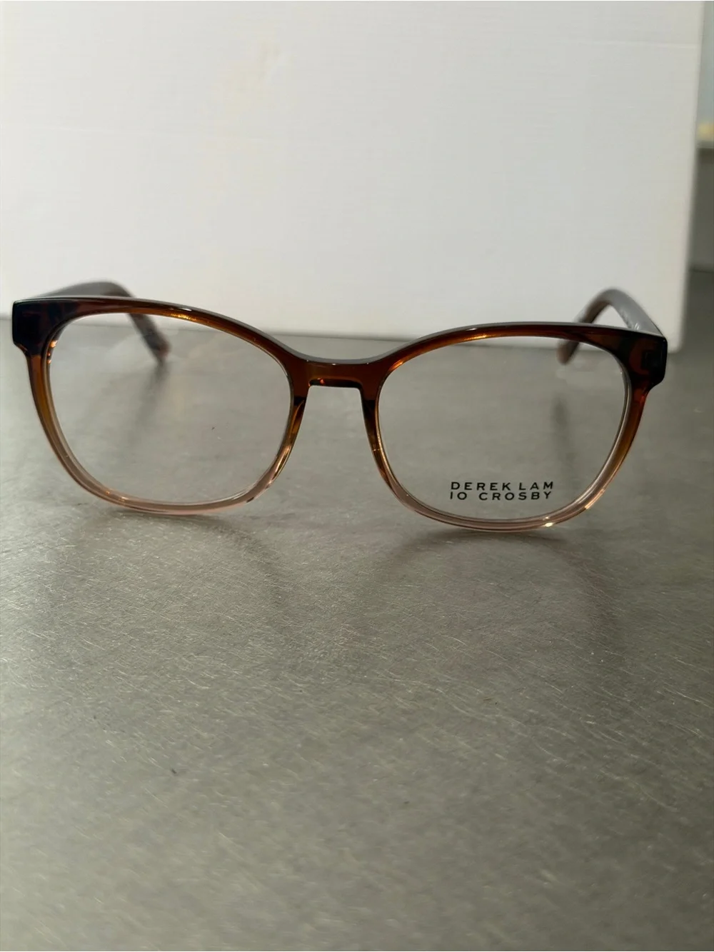 10 Crosby Derek Lam Brown gradient Women's AMIA Glasses 54-17-140, NWT